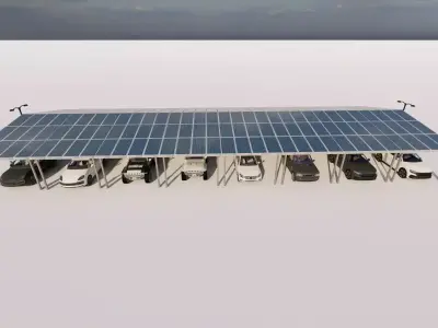  Parking-Parking Lot 3D model