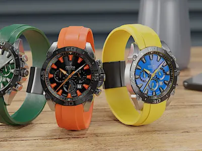 Festina Chrono Bike 3D model