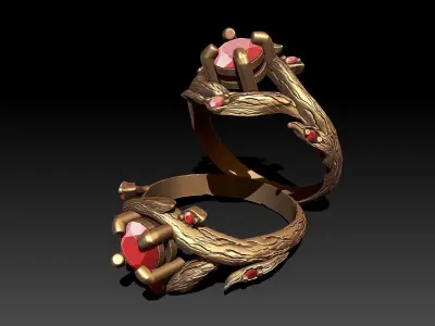 Branch Ring M29 3D print model