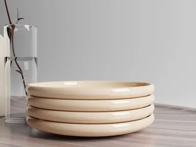 elegant decoration Low-poly 3D model