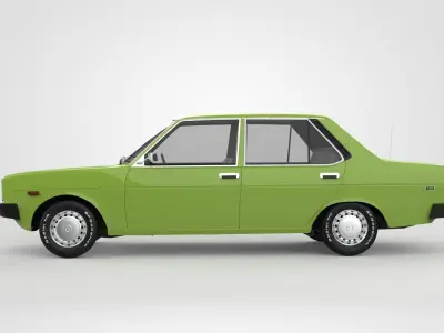 Fiat 131 1974 3D model