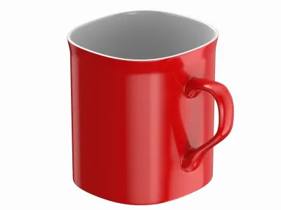 Coffee Mug White 3D model