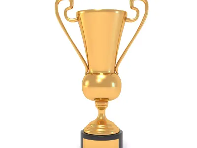 Golden Champion Cup Winner 2 3D model