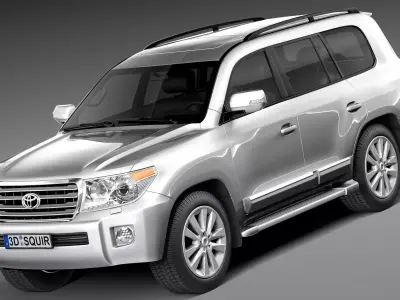Toyota Land Cruiser 2013 3D model