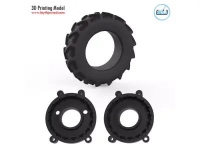 Tire Mold 3D print model