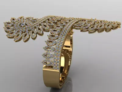 Bangle Diamond  3D print model