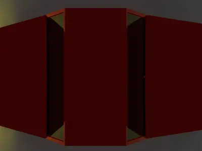 cartoon car Low-poly 3D model