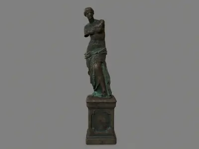 Venus  de  Milo Low-poly 3D model