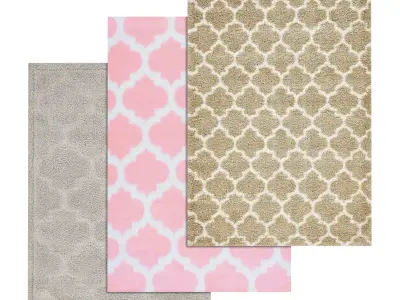 Rug Set 1785 3D model