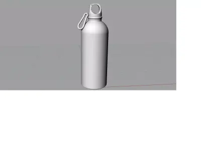 bottle sport Free 3D model