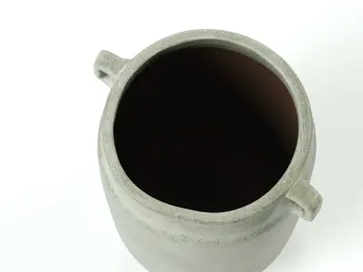 madam stoltz - vase - terracotta beige 3D model