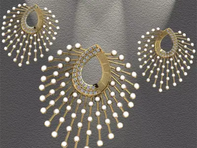 Necklace 3D print model