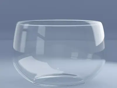 Glass Bowl 3D model