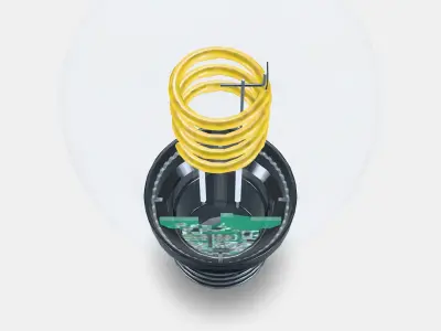 TRADFRI LED bulb E27 250 lumen Low-poly 3D model