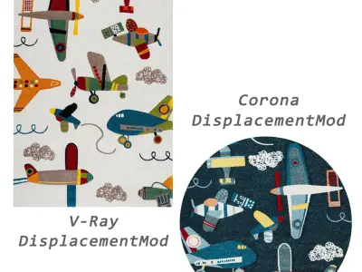 Rugs No 299 Low-poly 3D model