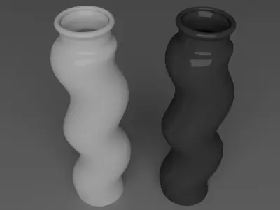 Flower Vase 3D  print decoration House decorative 3D print model