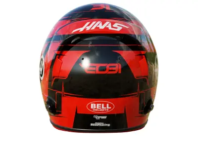F1 Esteban Ocon Helmet 2025  3D model