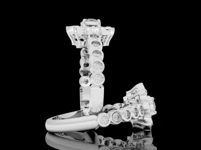 Star Ring  3D print model