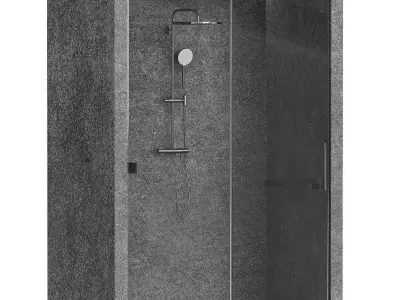 Shower cabin Duscholux Viva 3D model