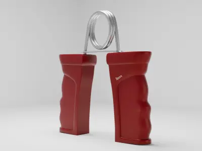 hand grip strengthener High-poly 3D Model 3D model