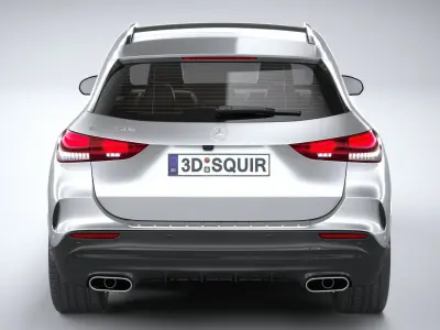 Mercedes-Benz GLA AMG-Line 2024 3D model
