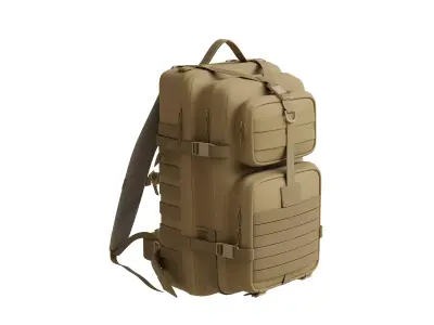 50l Size Army Backpack 3D model