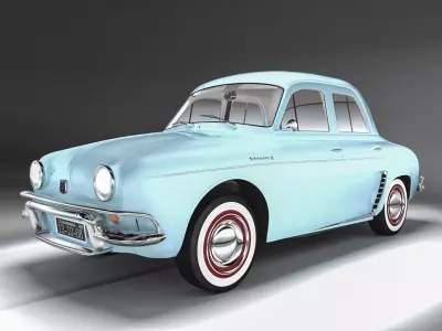 GORDINI III-1966 Primavera Blue 3D model