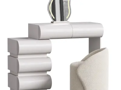 Dressing table 01 3D model