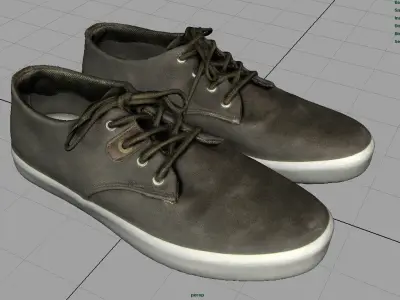 Sneakers 12 Low-poly 3D model