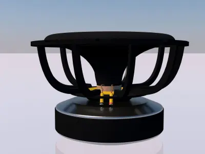 Subwoofer speaker 3D model