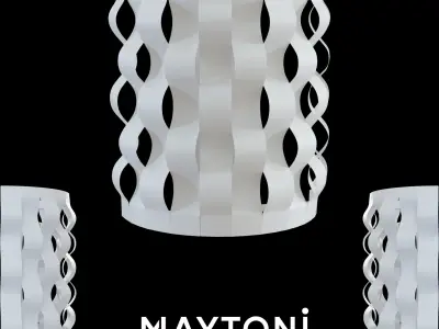 Sconce Delicate MOD196-WL-01-W Maytoni Modern Free 3D model
