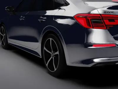 Honda Civic 2022 3D model