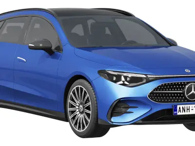 Mercedes-Benz CLA Shooting Brake 2026 3D model