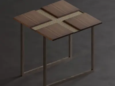 Decorative Table - 08 3D model