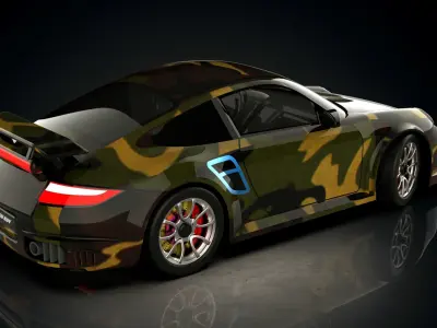 Porsche 911 3D model