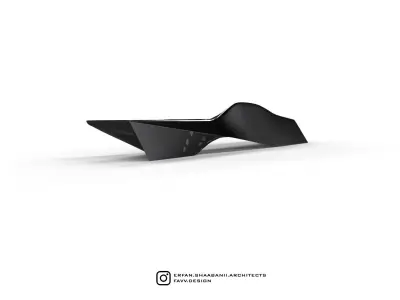 CLVD BENCH BY ERFAN SHAABANII 3D model