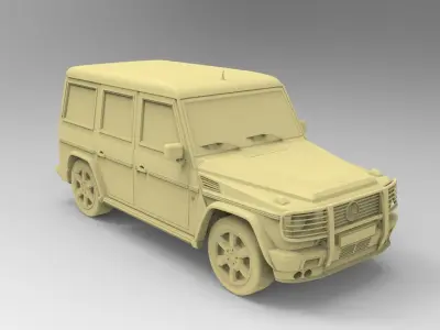 Mersedes Benz G500  3D print model