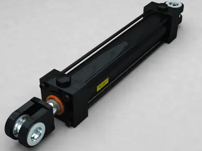Hydraulic Cylinder 3D model order