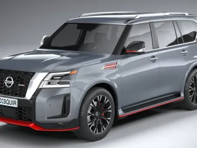Nissan Patrol Nismo 2021 3D model
