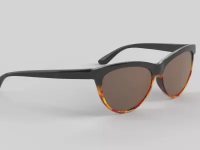 Madera Eyewear Glasses Low-poly 3D model