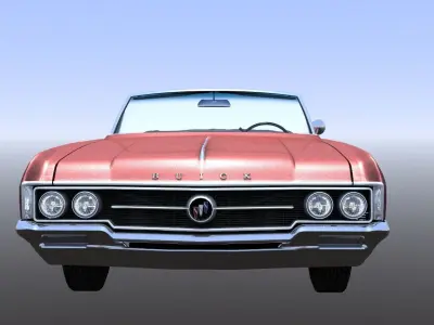 1964 convertible 3D model