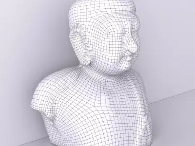 Head and Torso of Buddha 3D model