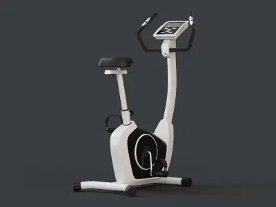 Exercise Bike Cardio Trainer 3D model