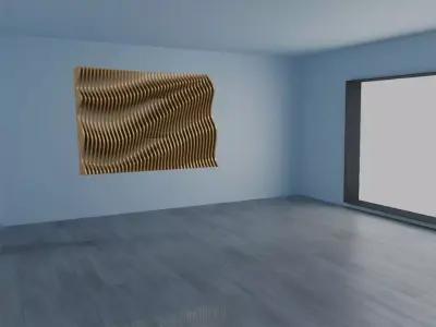 Parametric Wall W 3D model
