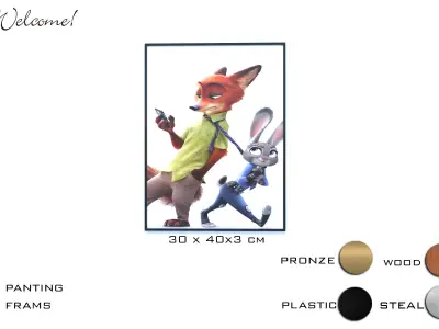 Disney frame  3D model