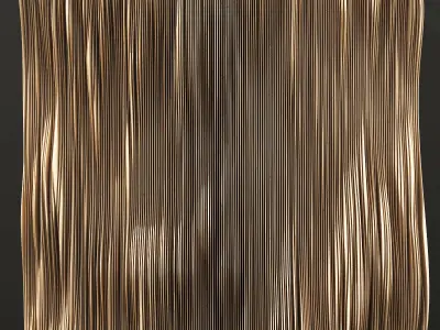 Parametric Plywood panel decor 3D model