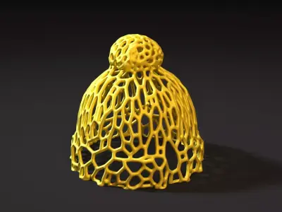 Cap Voronoi 3D print model