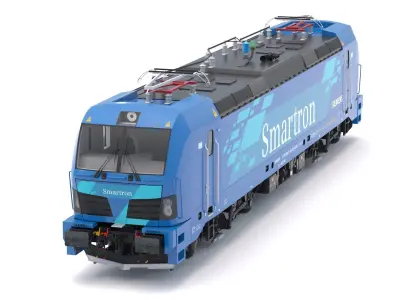 Siemens Smartron Electric Locomotive 3D model