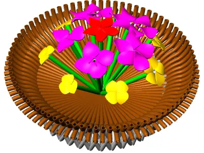 flowers-armg 3D print model