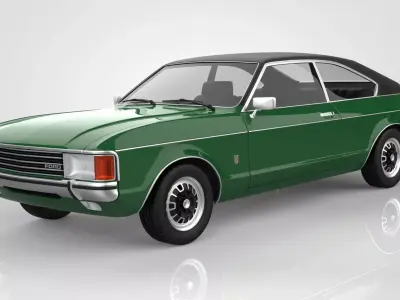Granada Coupe Mk1 1972 -1974 3D model